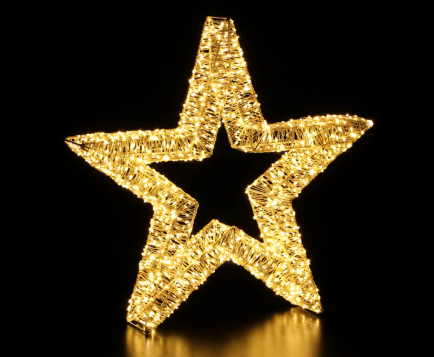 60cm Star with 1920 Warm White Micro LEDS