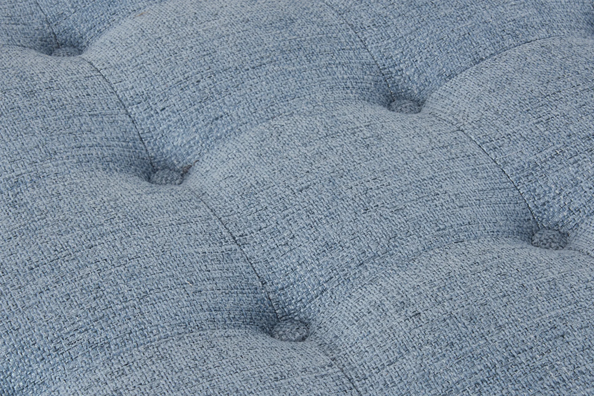 Abbott Button Top Storage Ottoman Blue - Image 4