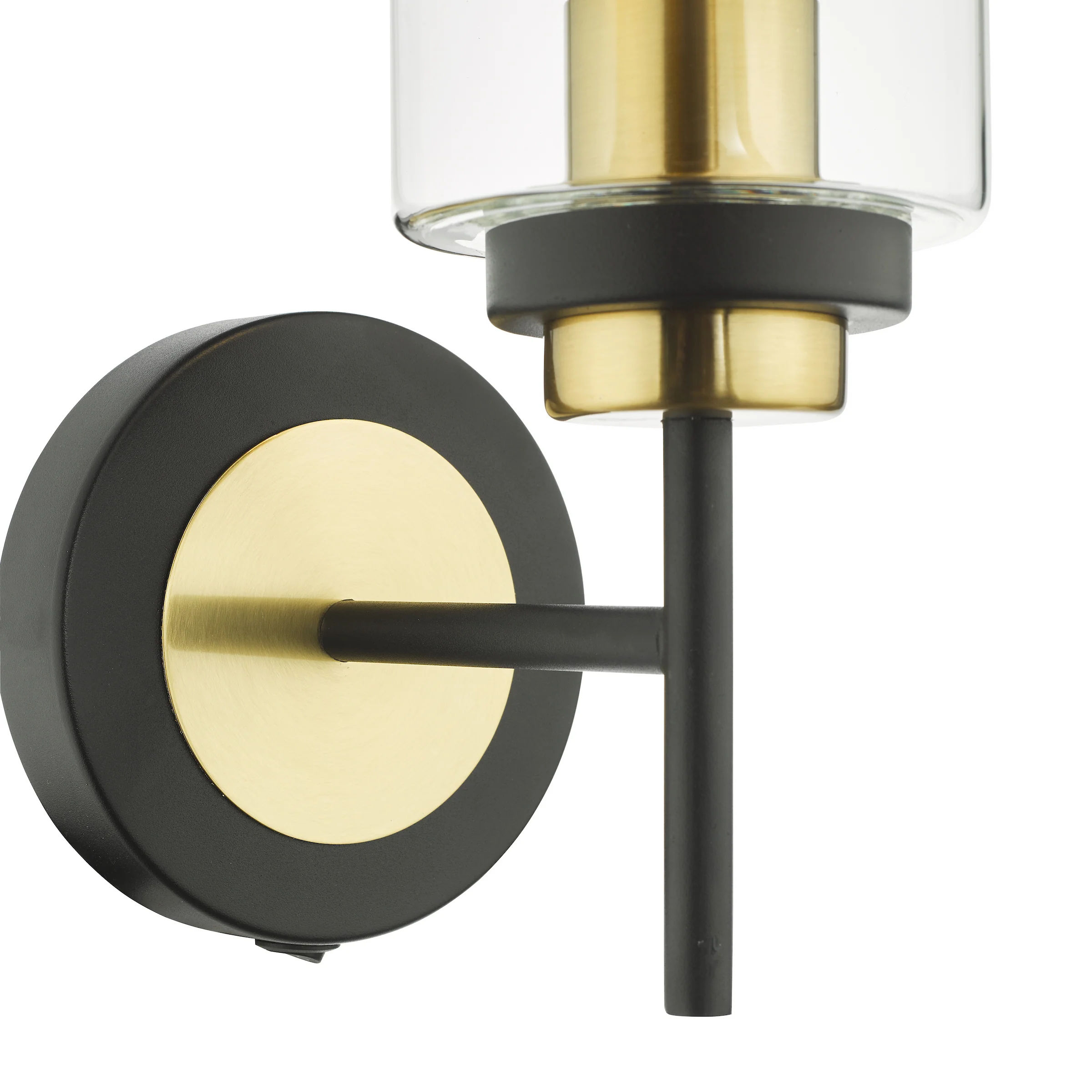 Abel Wall Light Modern Lighting Fixture Satin Black & Gold – Decorative Indoor Wall Lamp for Contemporary Spaces - Image 5