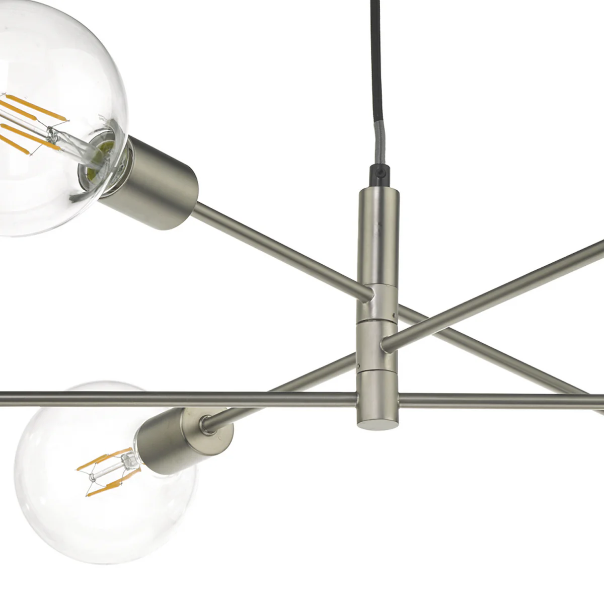 Alana 6 Light Pendant Satin Chrome - Image 3