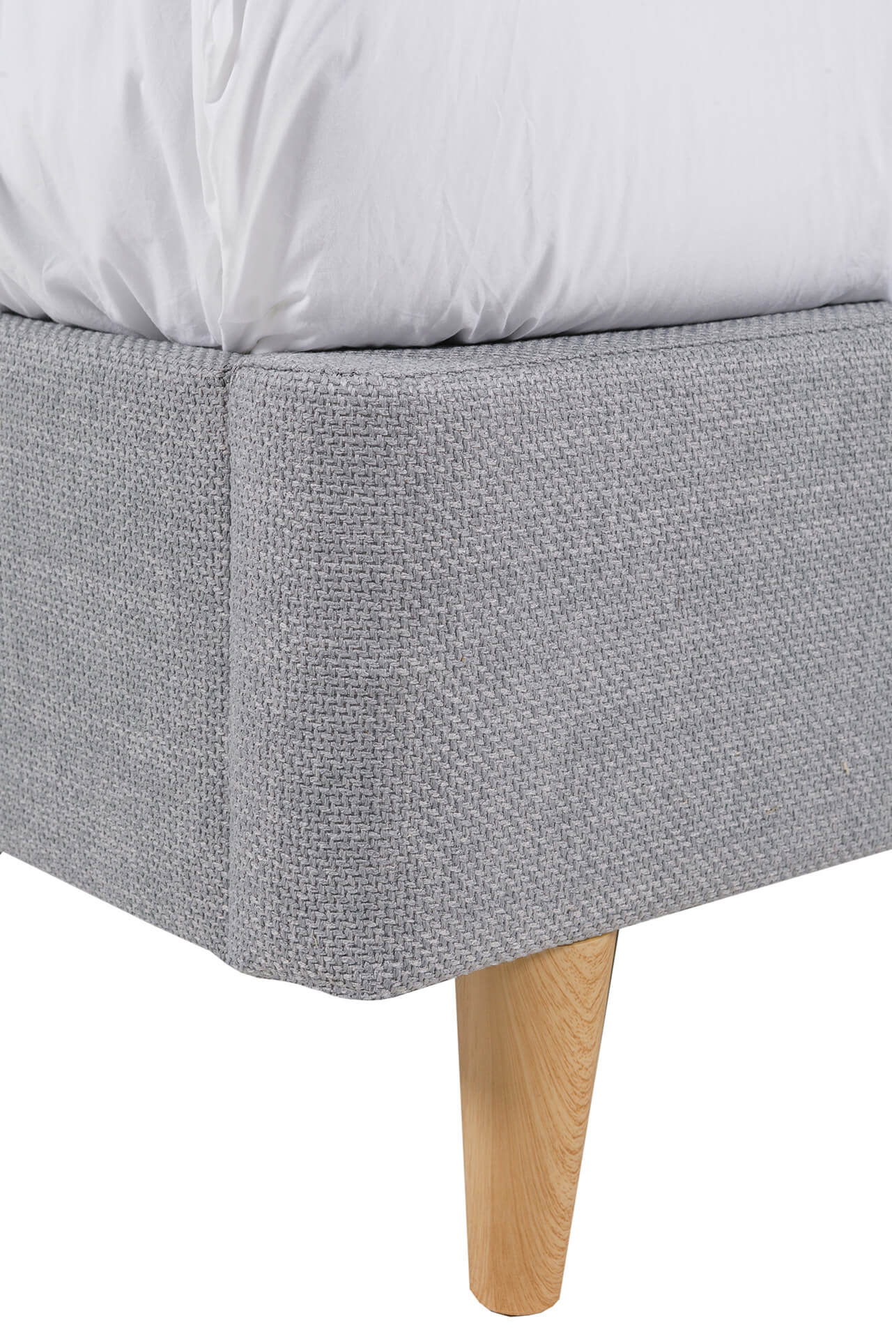 Allegra 5ft King Size Bed Grey - Bedroom Collection - Image 6