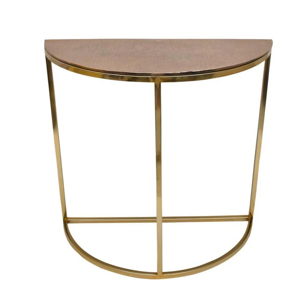 Anika Half Round Console Table