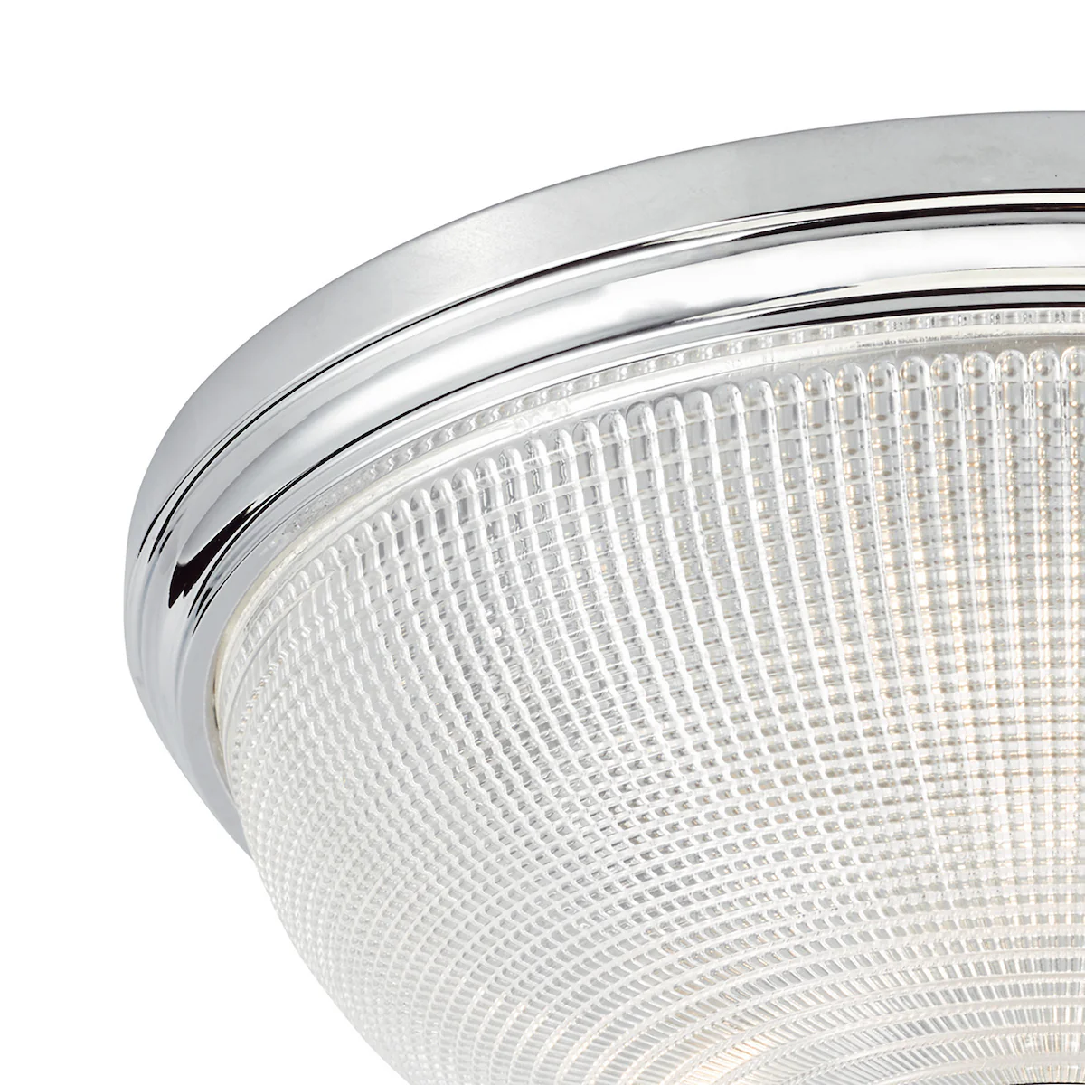 Arbor Bathroom 3 Light Flush Polished Chrome IP44 - Ceiling Flush Fitting - Image 3