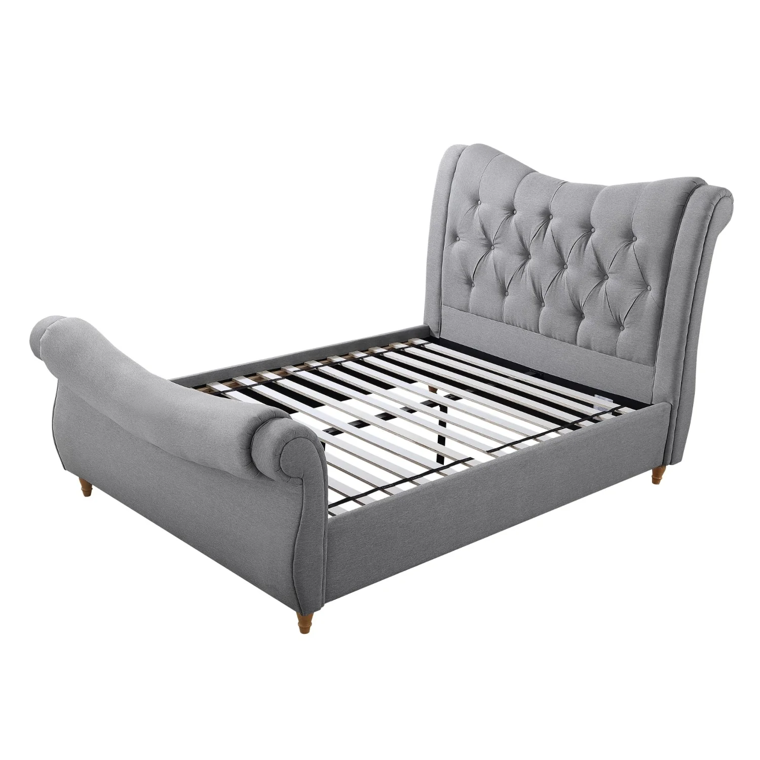 Arizona Super King size Bed Grey - Image 4