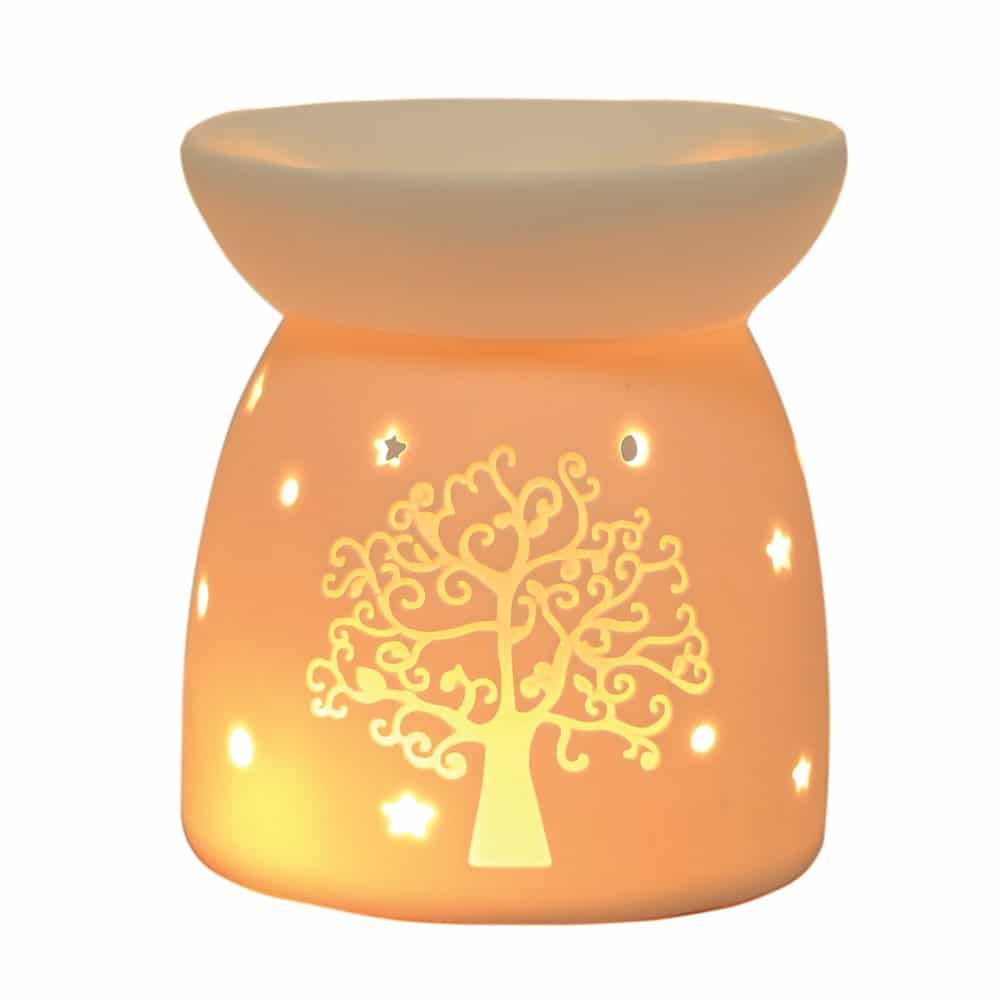 Aroma Accessories Wax Melt Burner Ceramic Tree