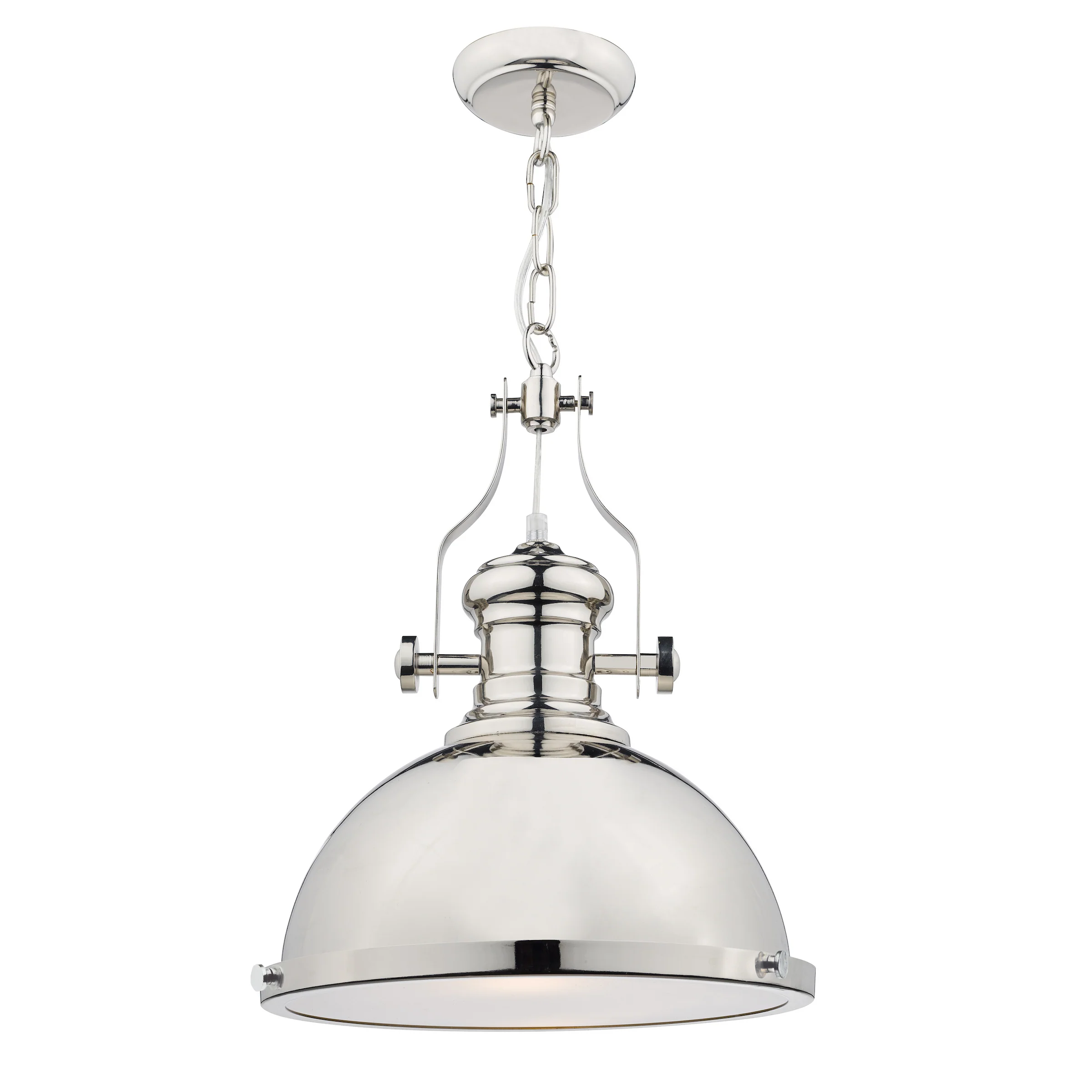 Arona 1 Light Pendant Polished Chrome - Home Decor Lighting - Image 2