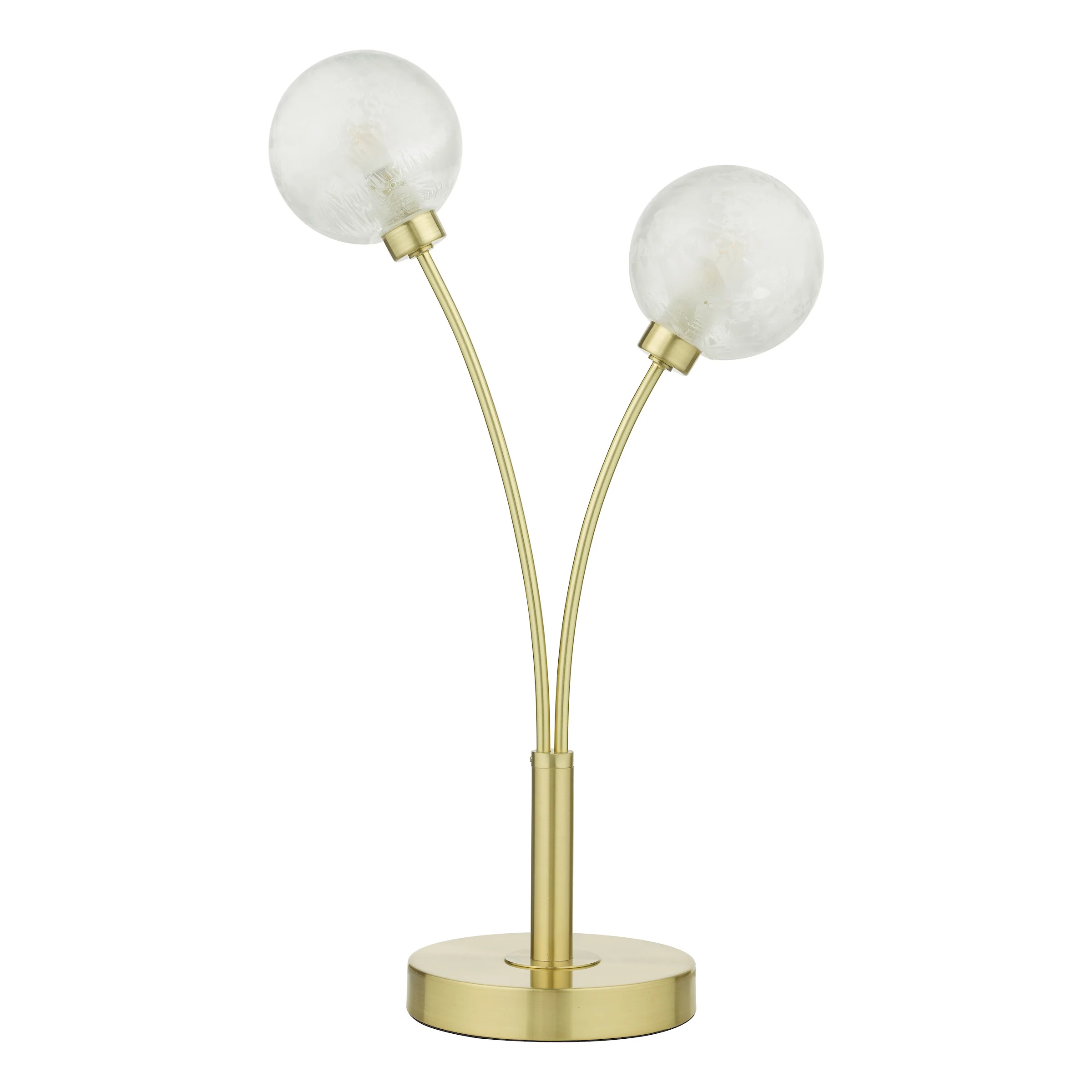 Avari 2 Light Table Lamp Satin Brass - Home Decor Lighting Collection - Image 3
