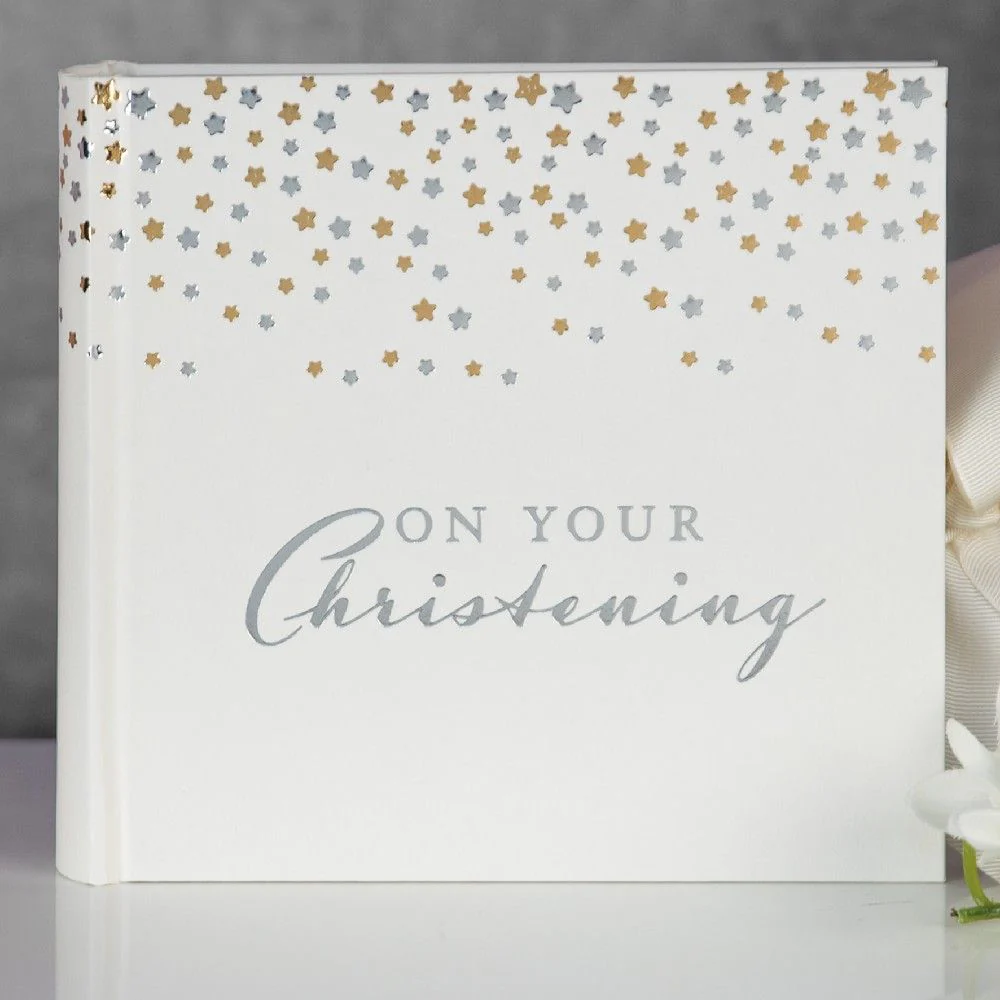 Bambino Little Stars Photo Album Christening