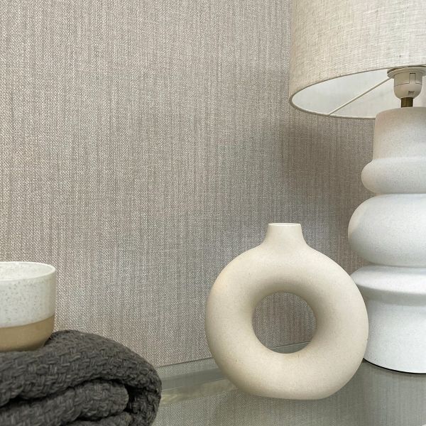 Belgravia Anaya Texture Wallpaper Grey - Image 3