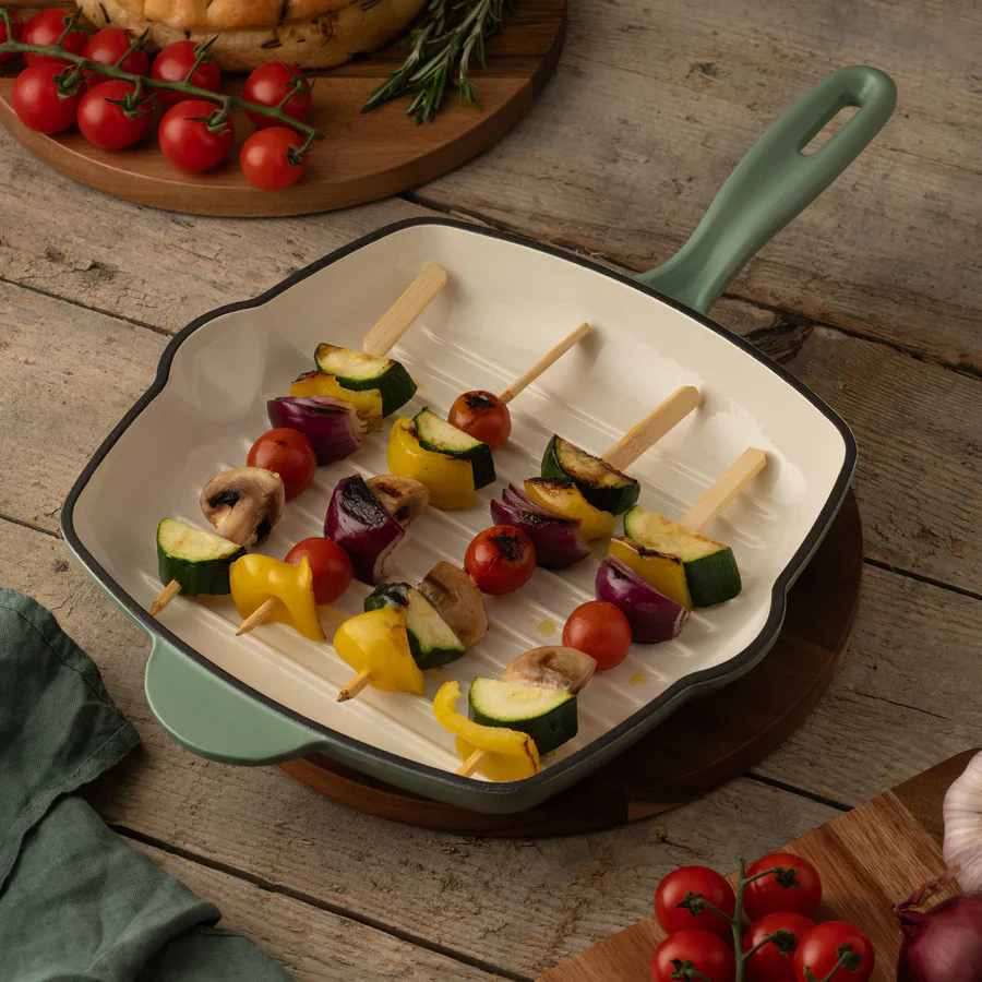 Belleek Living Cast Iron Grill Pan - Image 2