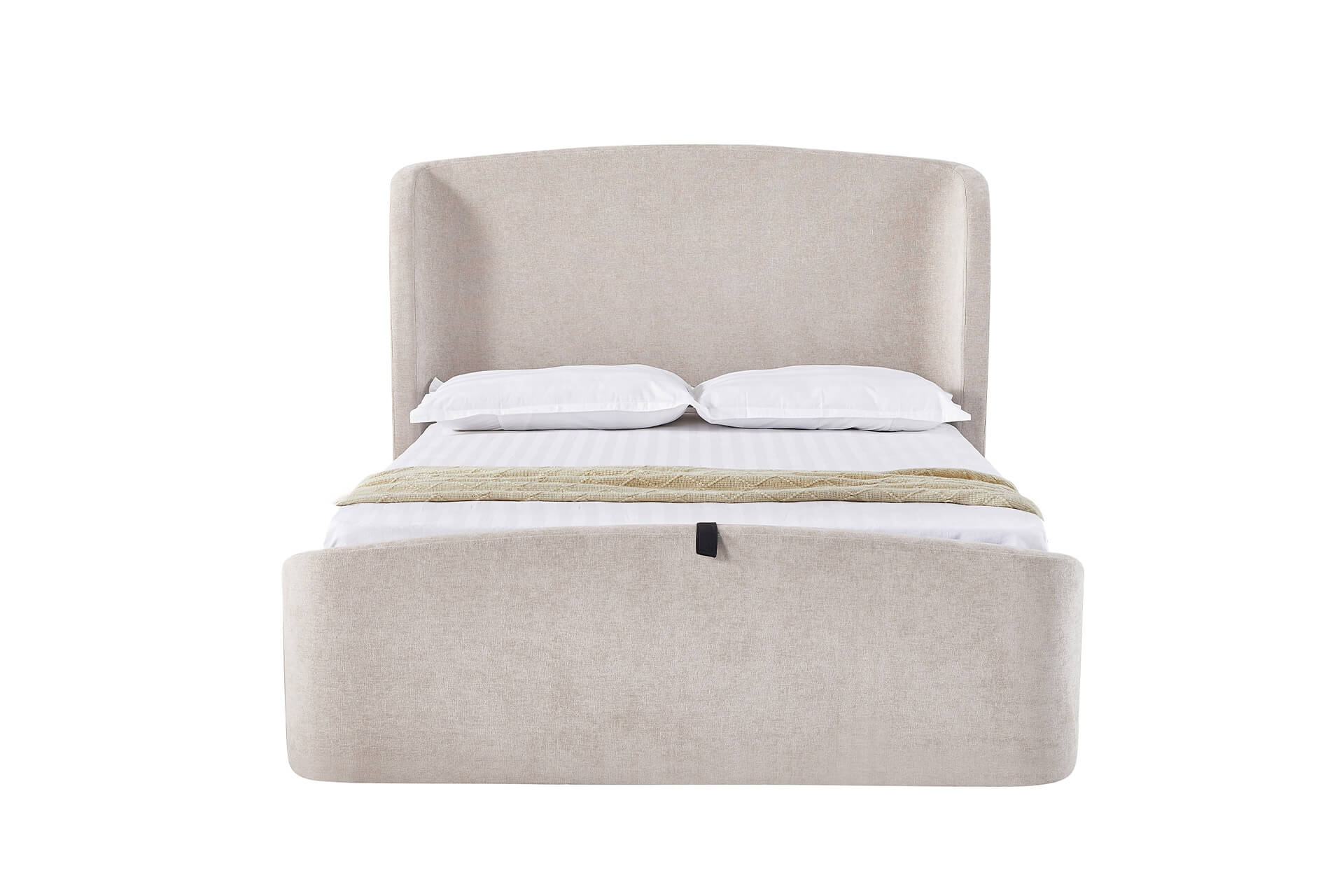 Blaire 6' Ottoman Bed Cream - Image 3