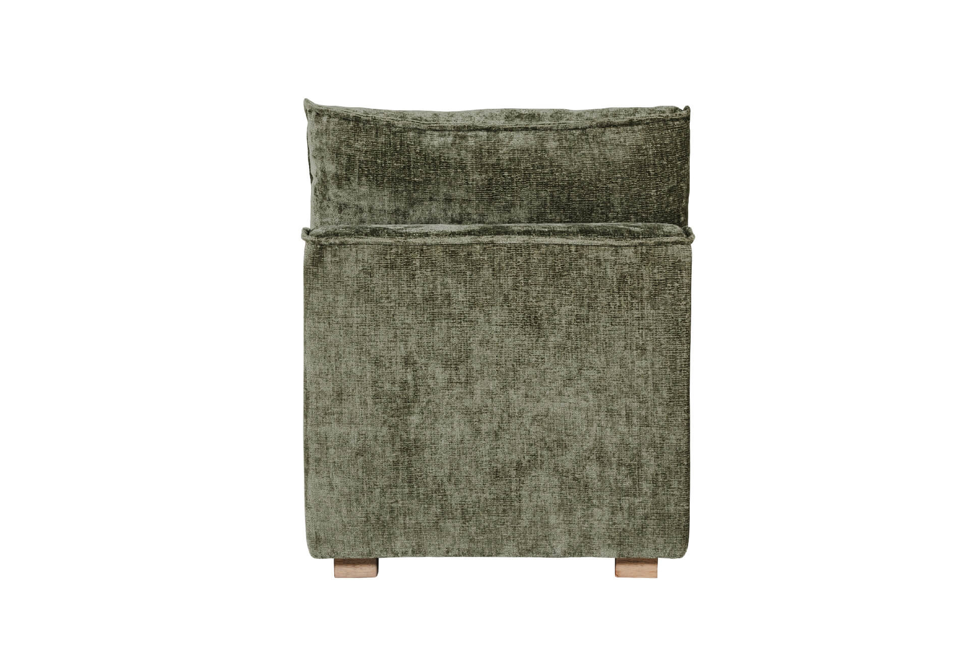 Bodhi Modular Corner Sofa Armless Olive - Image 3