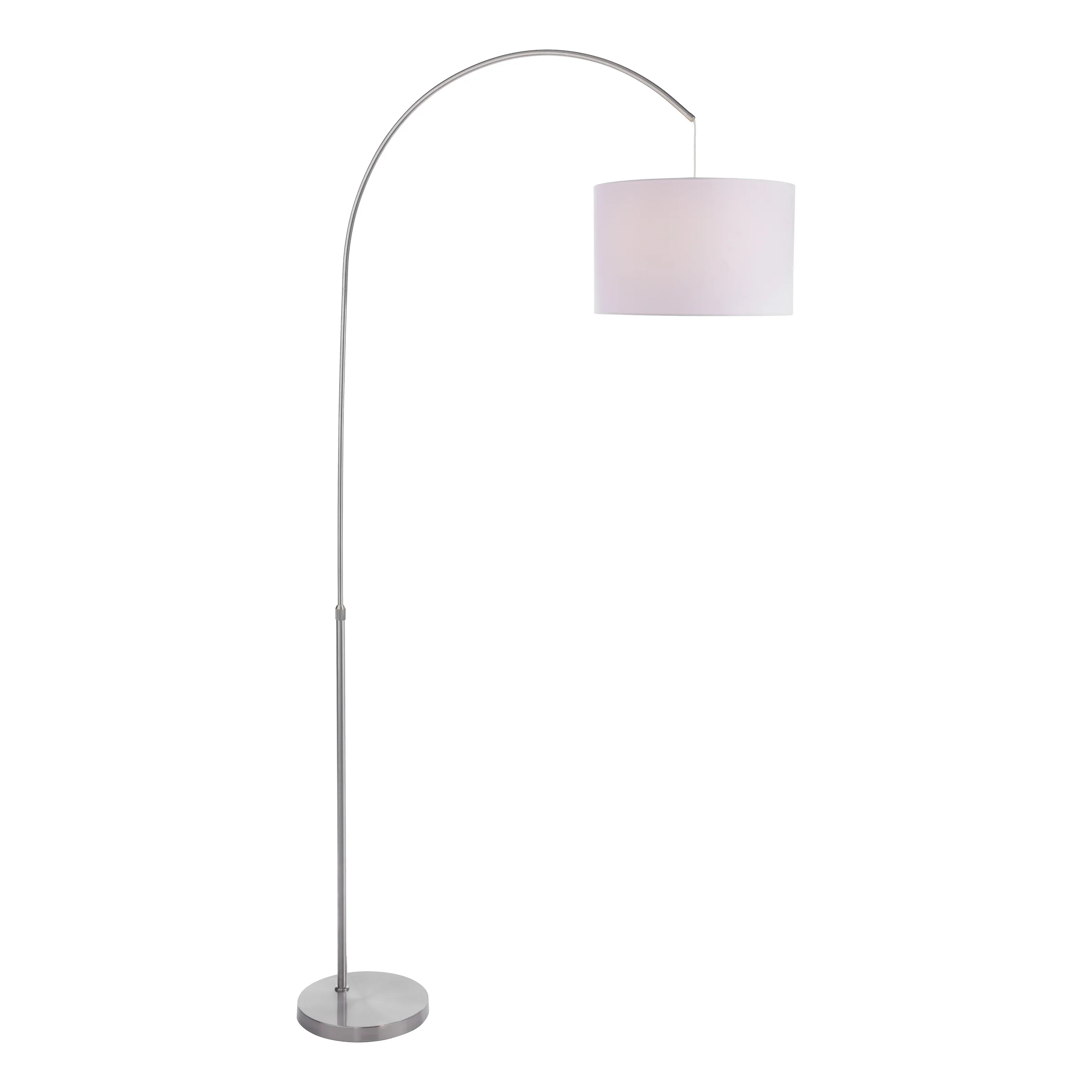 Bow Floor Lamp Satin Nickel Base Only - Floor Lamp Lighting Collection - Image 2