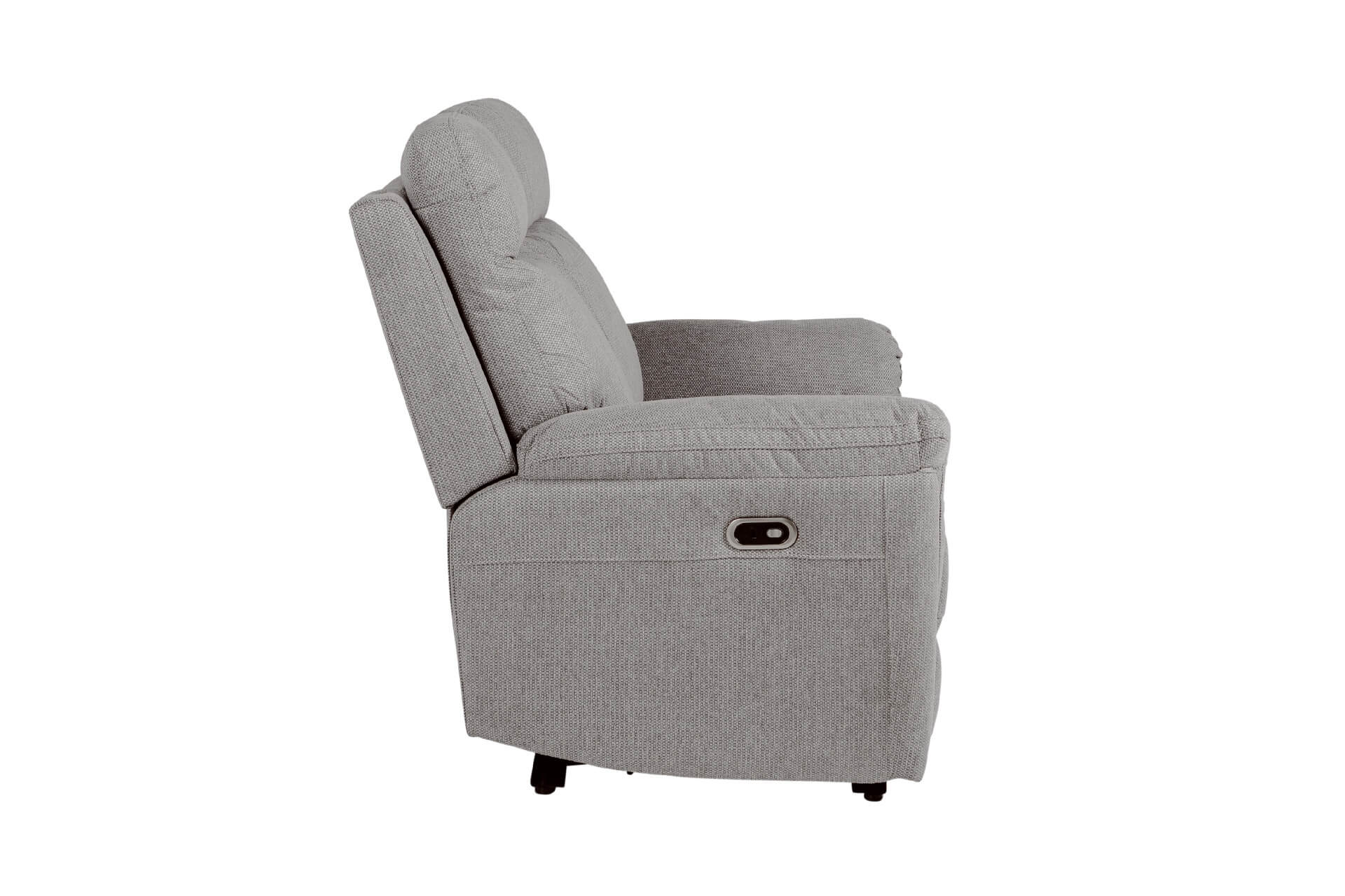 Bowie 2 Seater Recliner Sofa Grey - Image 5
