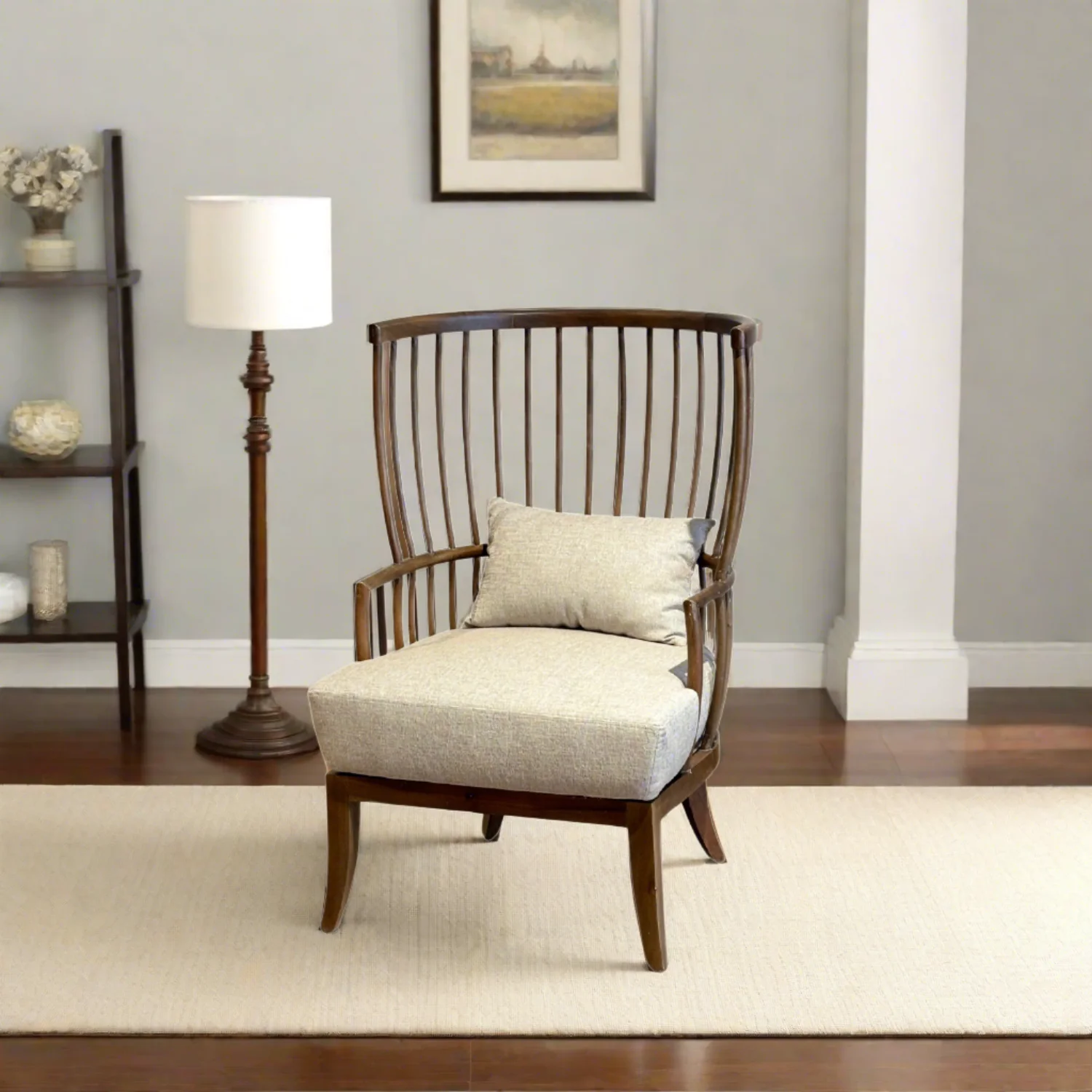 Bramble Winston Windsor Accent Chair - Image 4