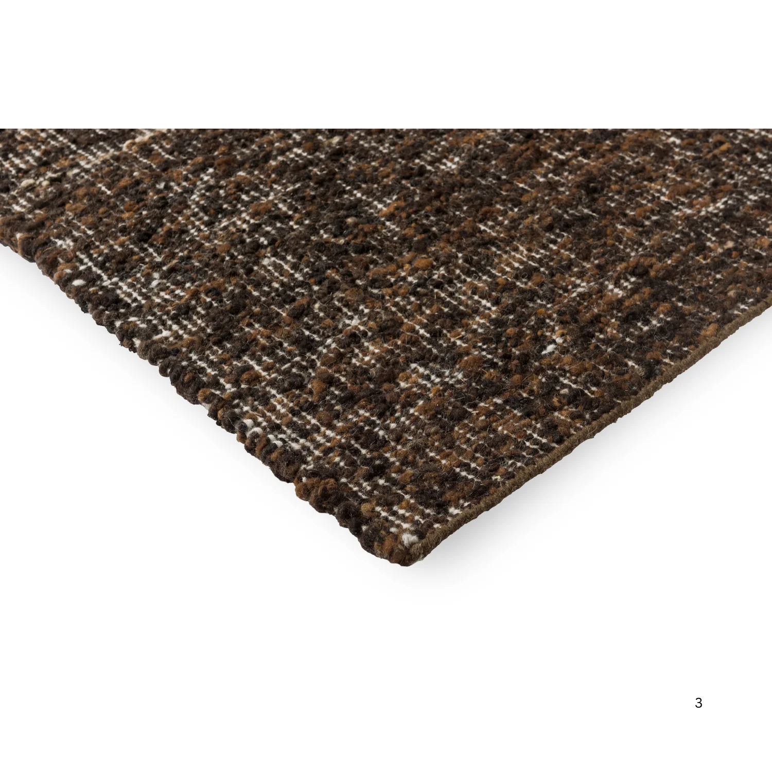 Brink & Campman Craft Fundament Abstract Rug Chocolate Cream - Image 4