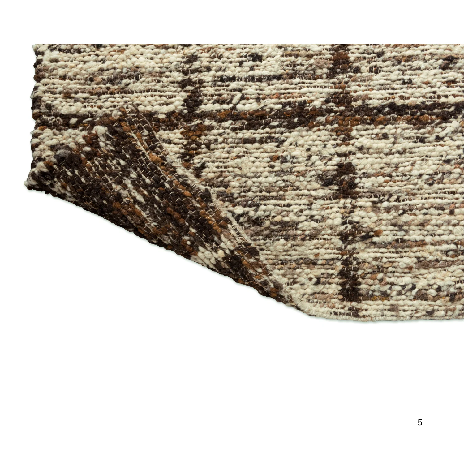 Brink & Campman Craft Jack Geometric Rug Bear Brown - Image 5