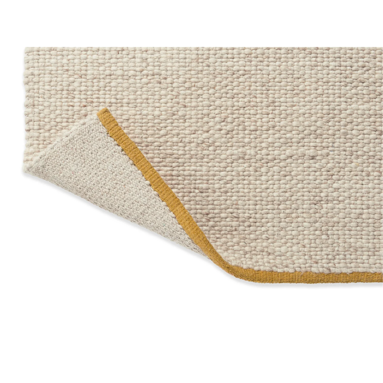 Brink & Campman Craft Matter Plain Rug Warm White - Image 5