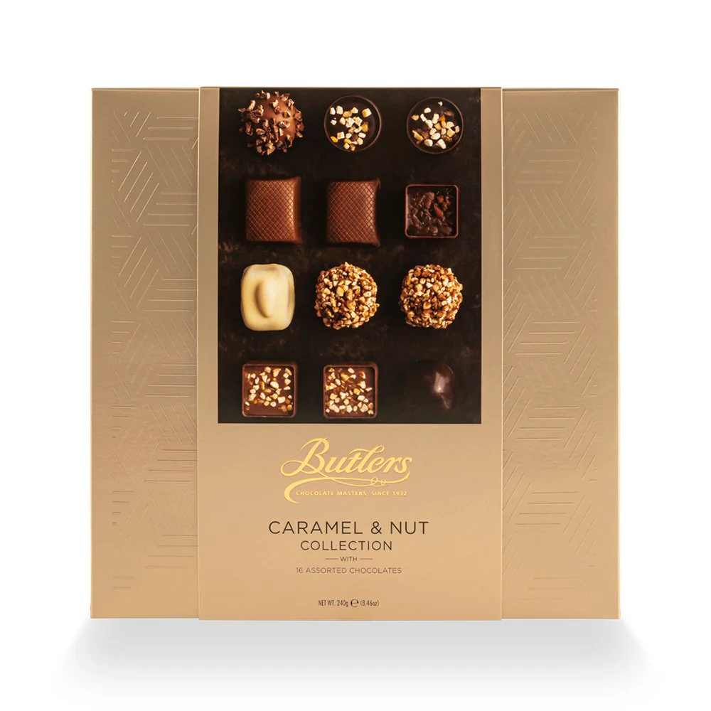 Caramel & Nut Café Chocolate Collection Gift Box – Premium Chocolate Collection Gifts for Gourmet Gifting - Image 2
