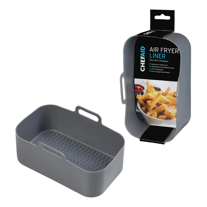 Chef Aid Silicone Rectangular Air-Fryer Liner - Image 2