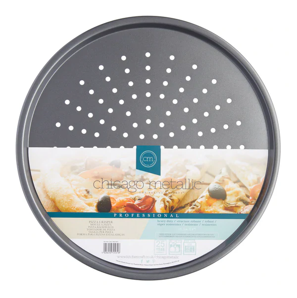 Chicago Metallic NonStick Perforated Pizza Crisper - Image 2