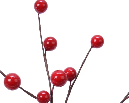 Christmas Decoration Pick Foam Berries - Image 2