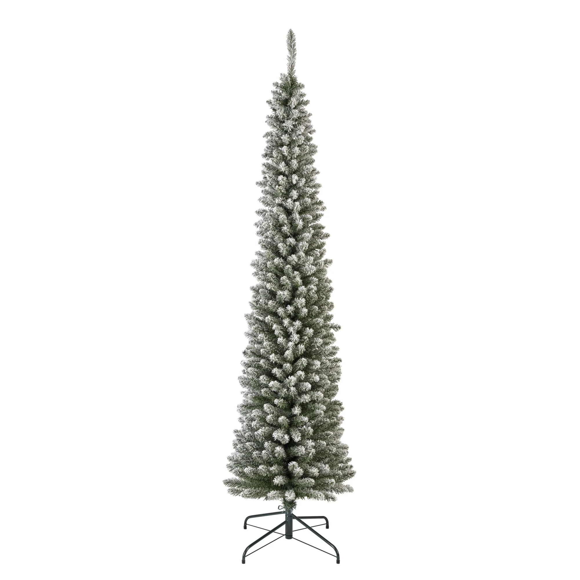 Christmas Tree Pencil Pine Snowy 210 cm