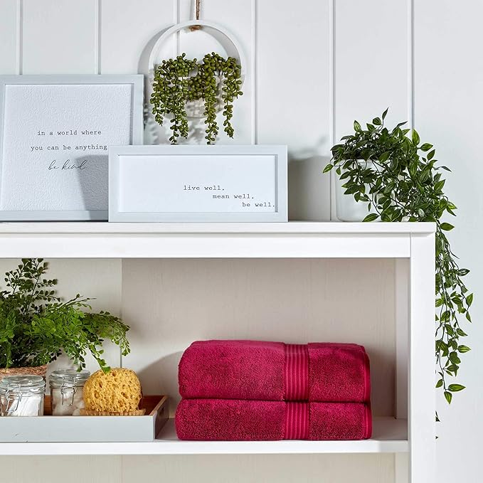 Christy Signum Bath Sheet Rouge - Image 2