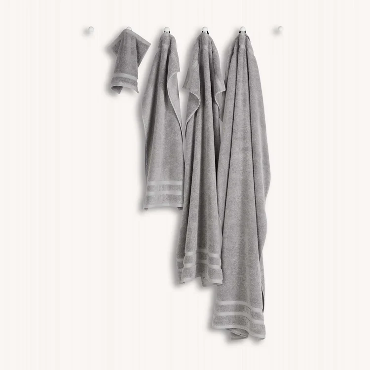 Christy Signum Face Cloth Dove Grey - Image 3