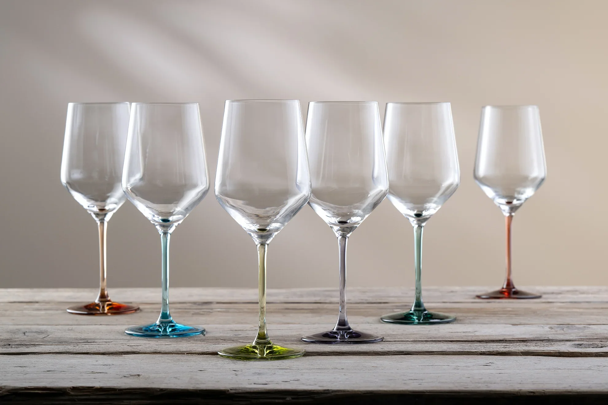 Galway Crystal Chroma Wine Glass Set of 6 – Jewel-Toned Glassware Party Pack for Elegant Entertaining - Image 2