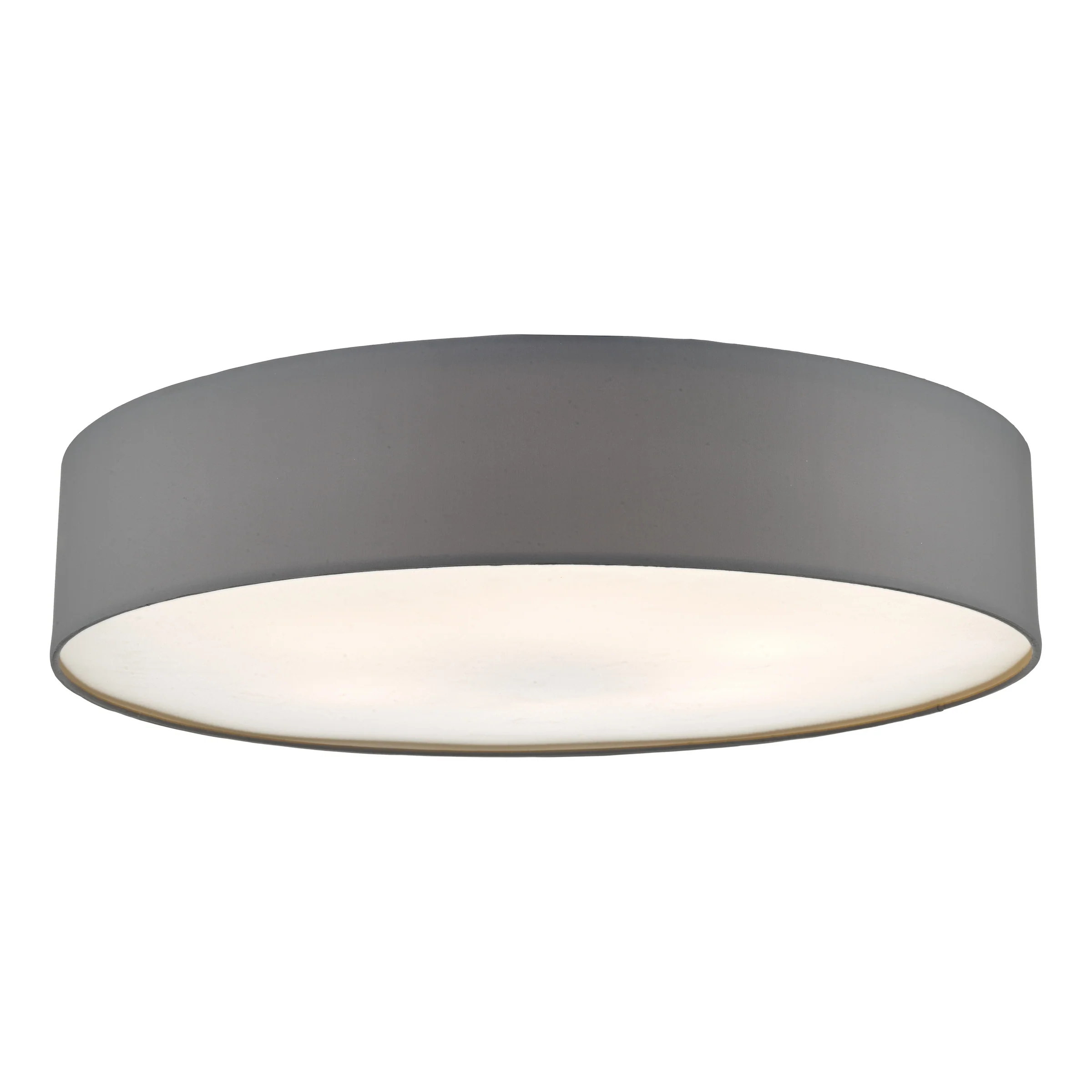Cierro 6 Light Flush Grey - Modern Flush Ceiling Light