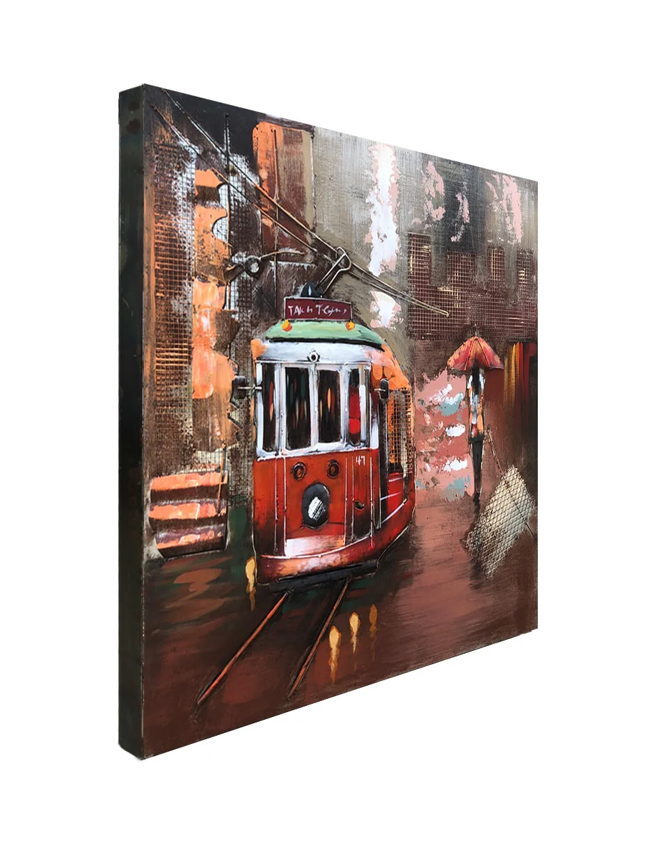 City Streetcar Wall Art - Image 3