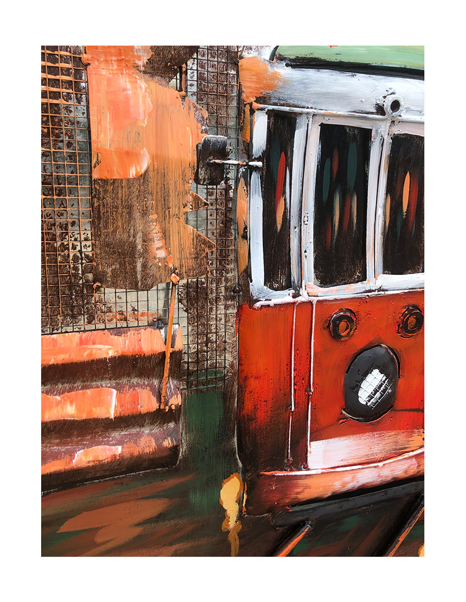 City Streetcar Wall Art - Image 6
