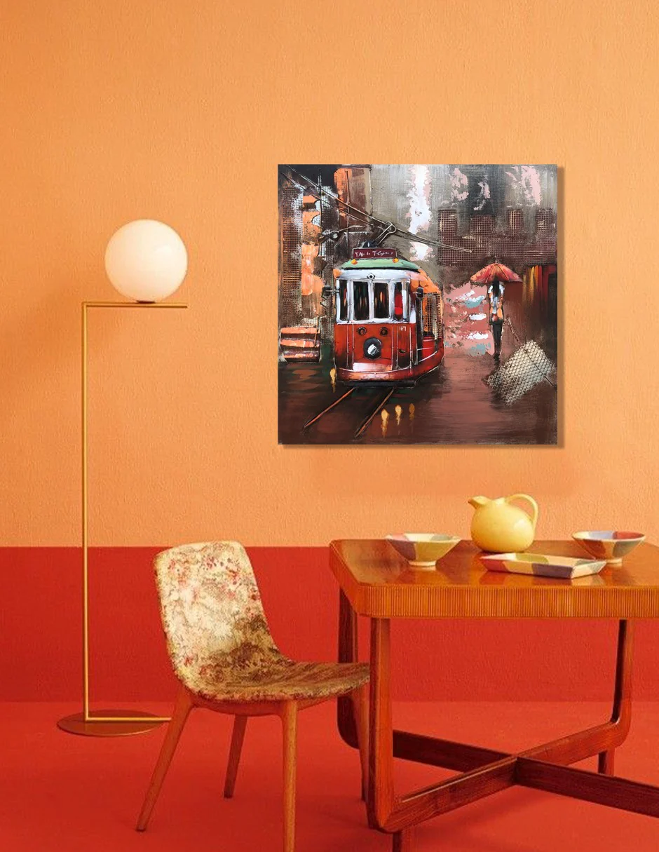 City Streetcar Wall Art - Image 7