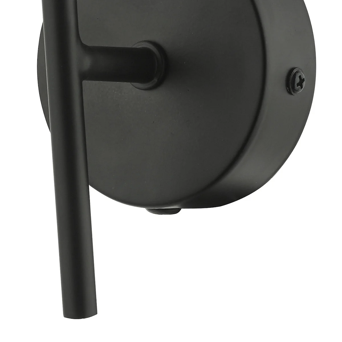 Cohen Wall Light Black With Smoked Glass - Modern Wall Lighting - Image 4