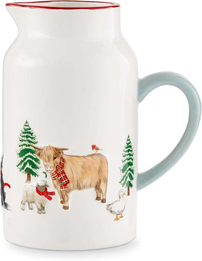 Cooksmart Christmas On The Farm 1 Pint Jug