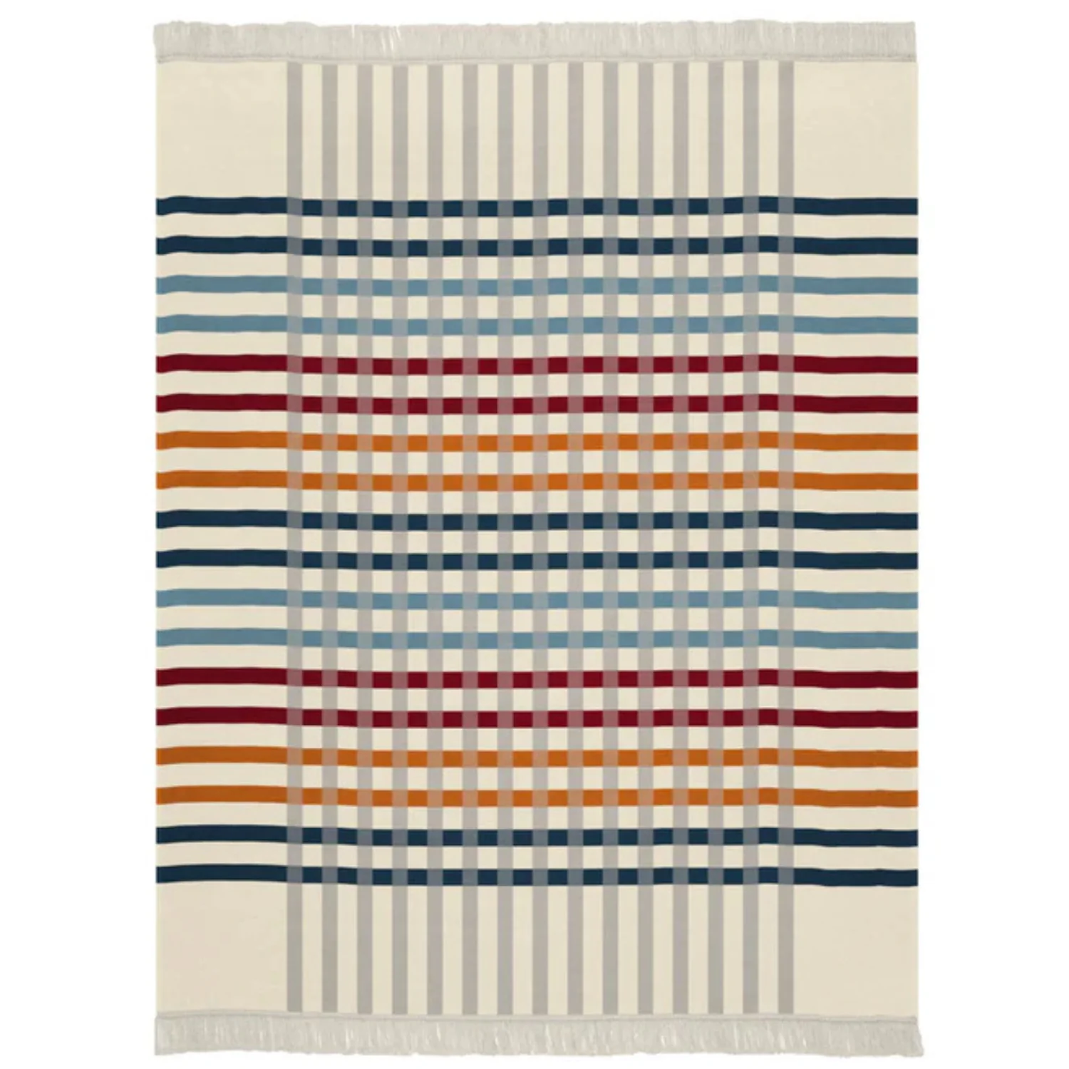 Cotton Rich Picknick Check Throw 140X180cm Multi - Soft Blanket Decor - Image 2
