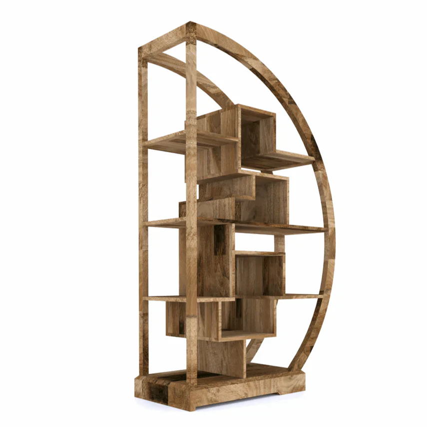 Cube Mango Arch Bookcase - Image 2
