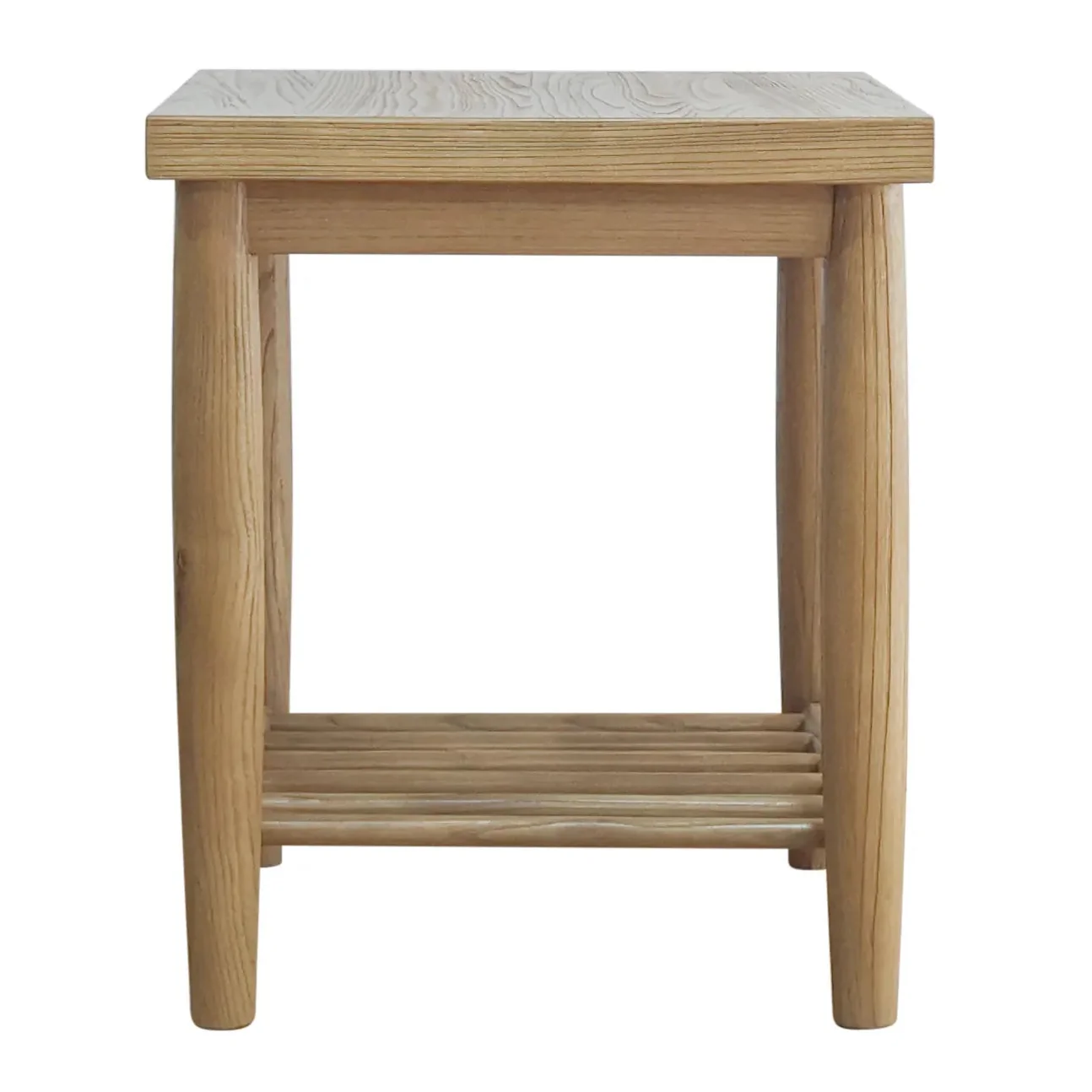 Dakota End Table With Shelf Oak - Side Table Living Room Furniture - Image 2