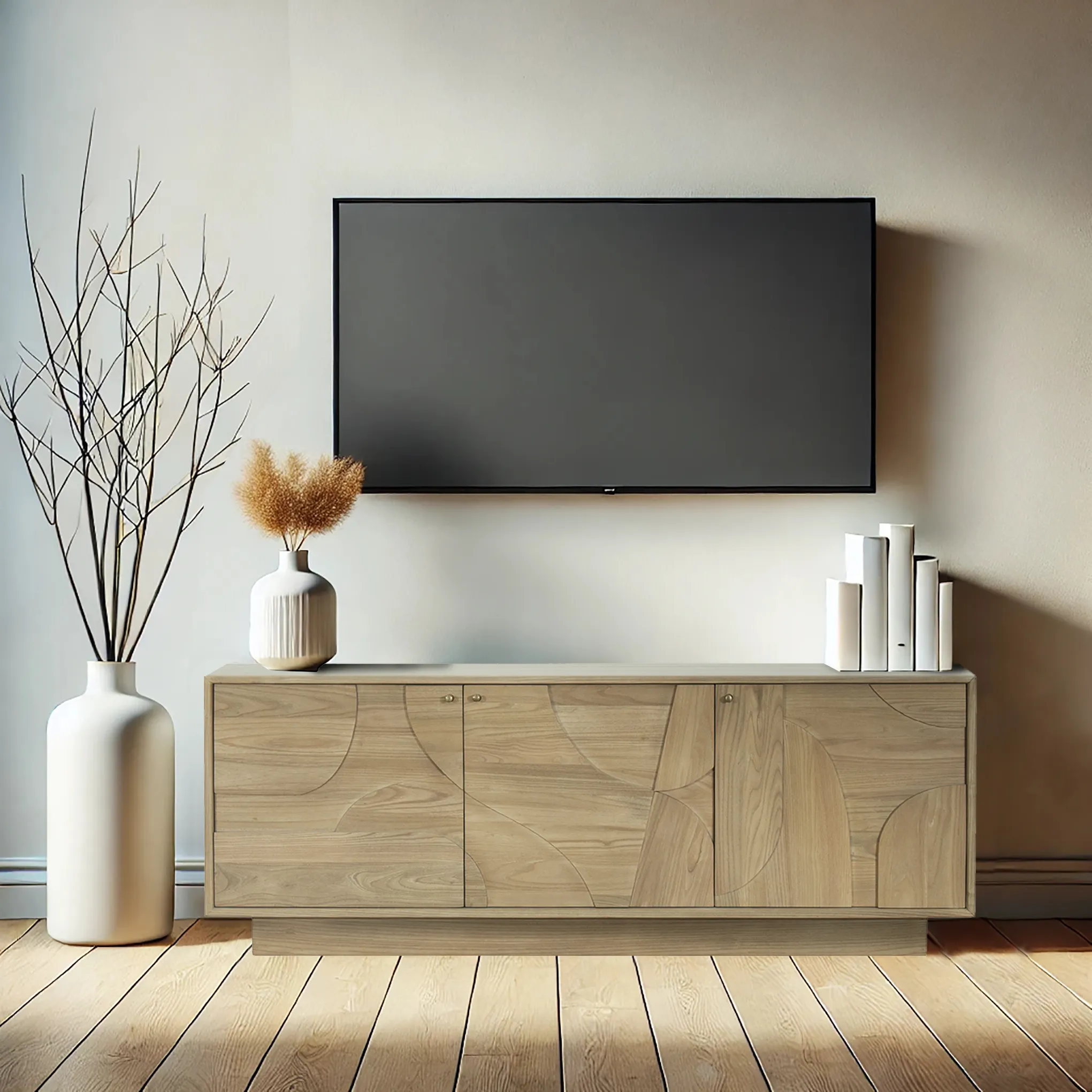 Dakota TV Unit Oak - TV Stand for Living Room Furniture