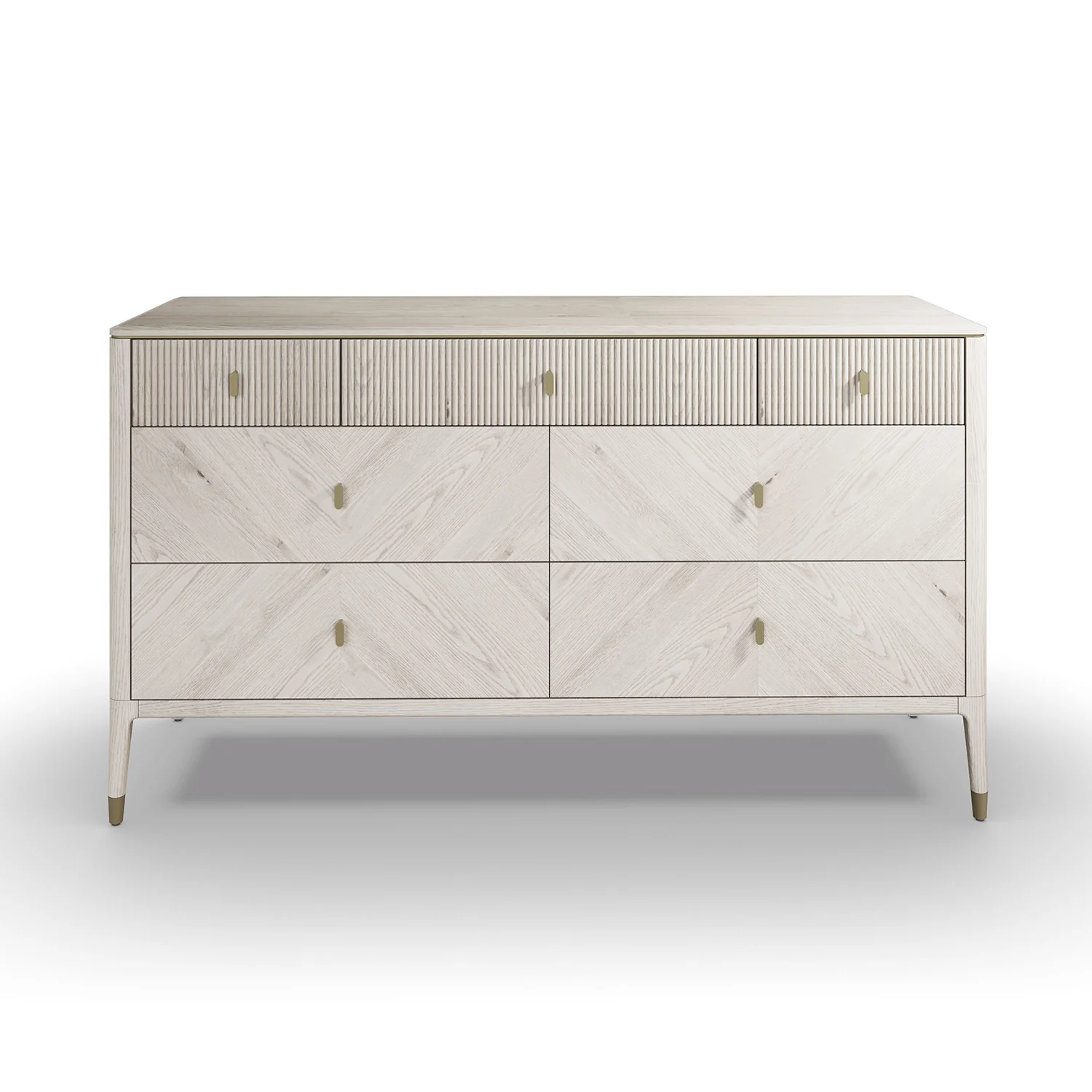 Diletta Dressing Chest 7 Drawer Stone - Image 2