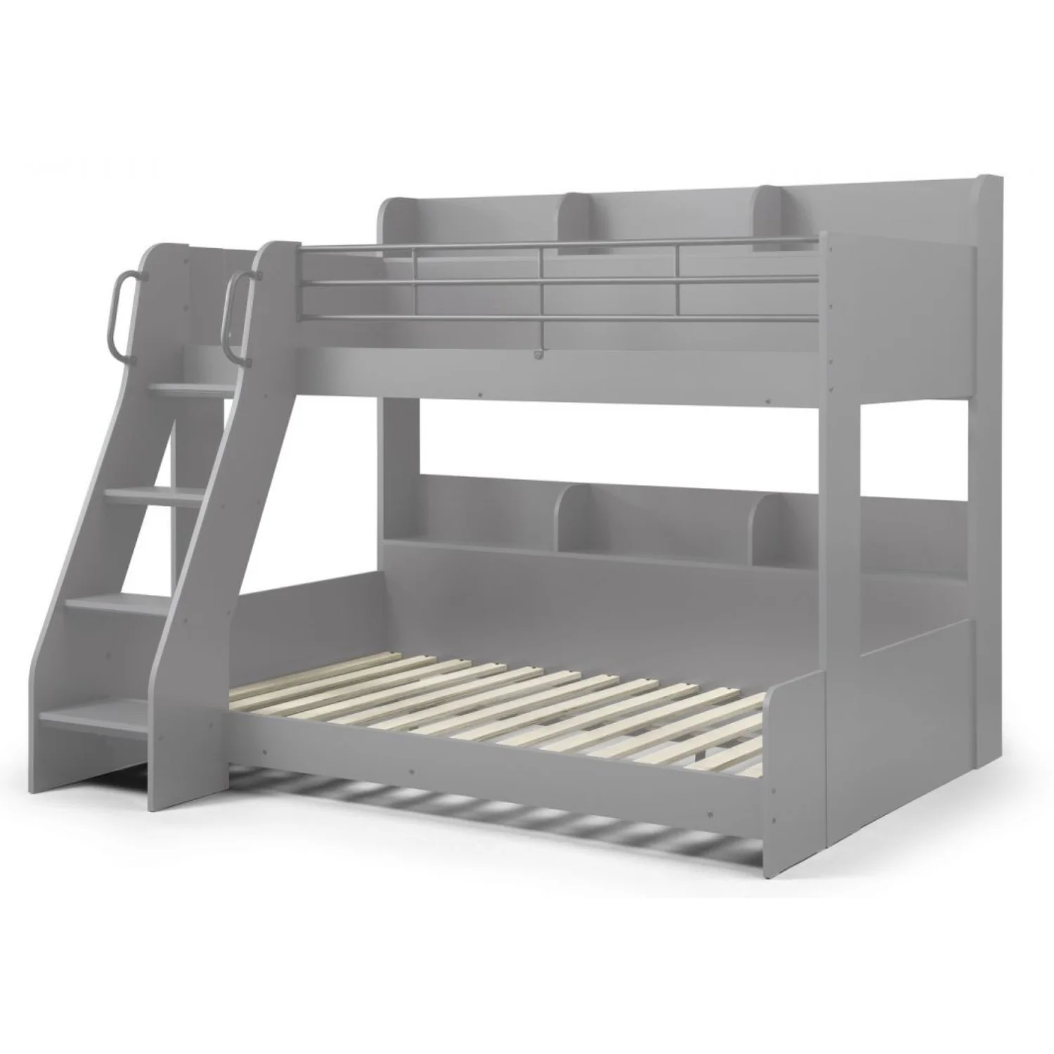 Domino Triple Sleeper Bunk Bed Light Grey - Image 2