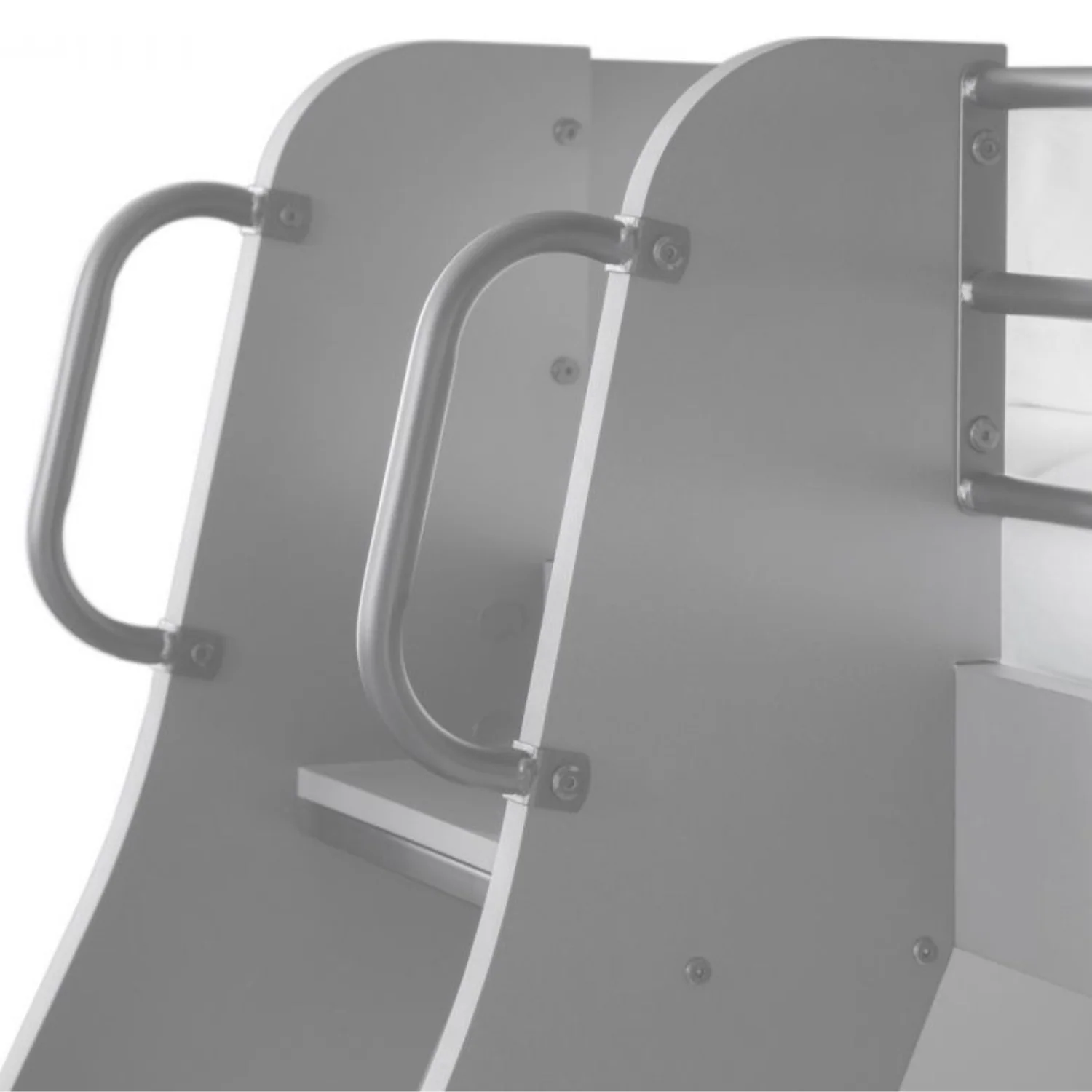 Domino Triple Sleeper Bunk Bed Light Grey - Image 7