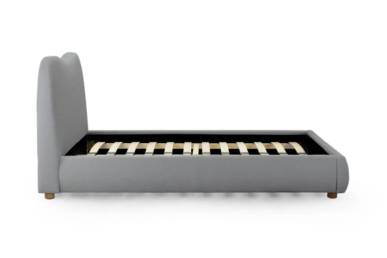 Donegal King Size Bed Grey 5ft - Image 2