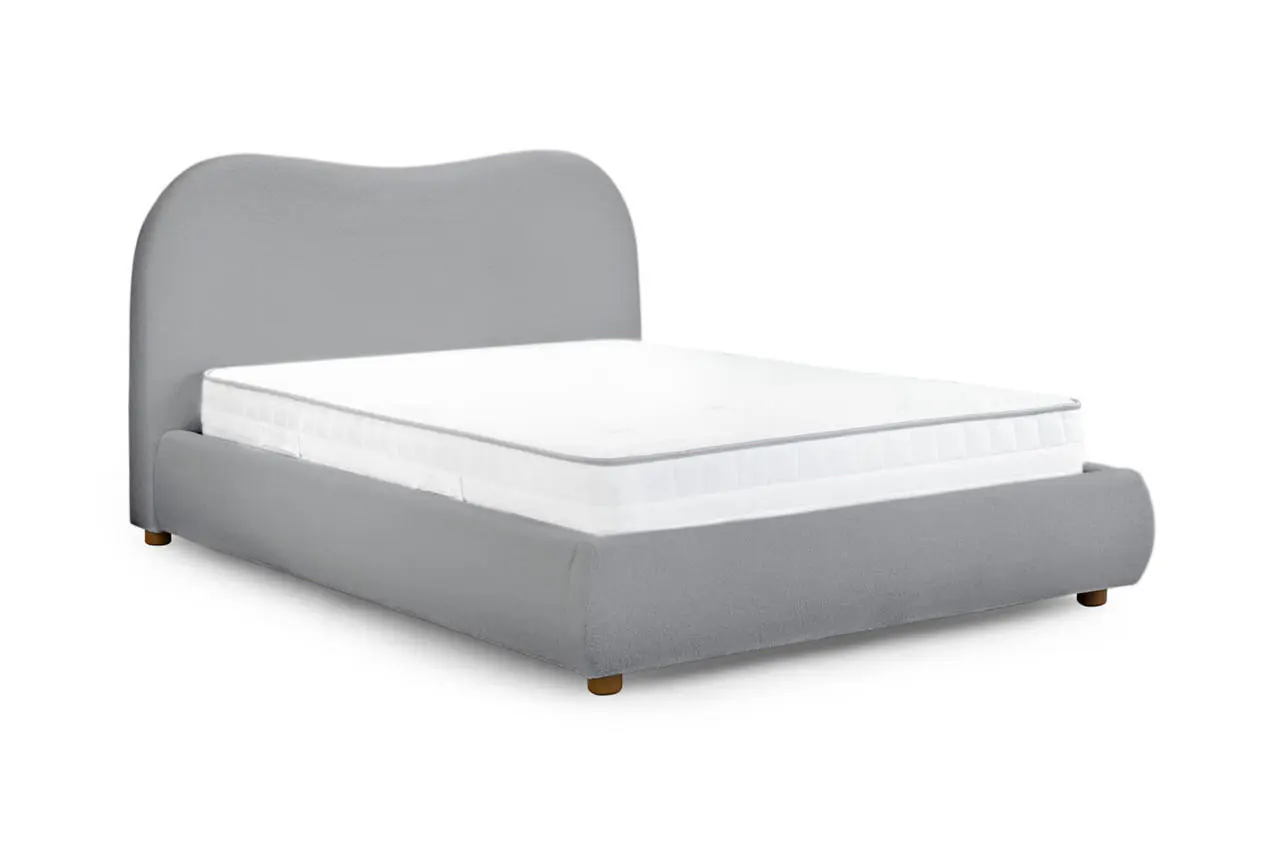 Donegal King Size Bed Grey 5ft - Image 3