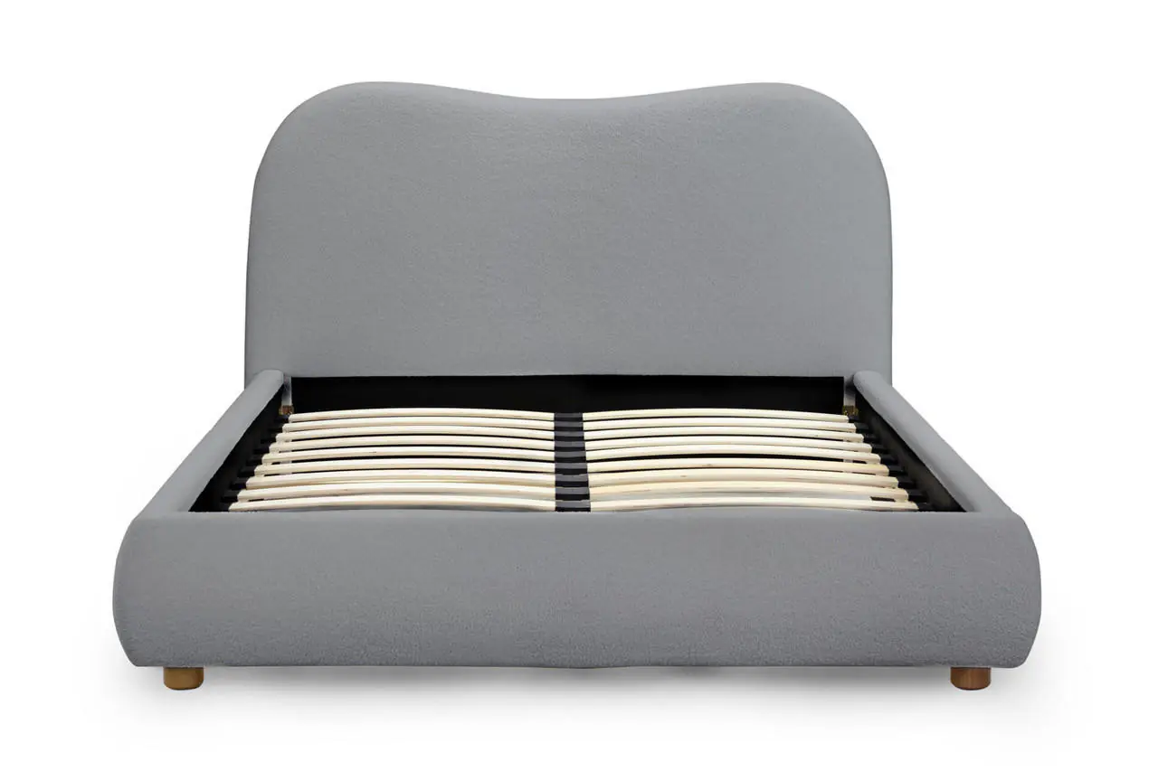 Donegal King Size Bed Grey 5ft - Image 6