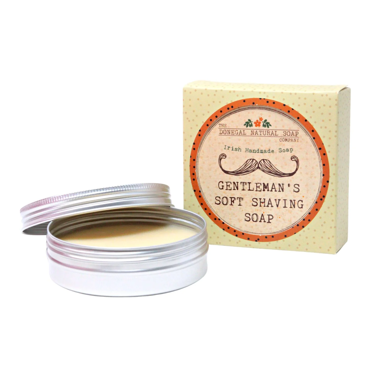 Donegal Natural Soap Gentlemen's Soft Shaving Soap - Image 4