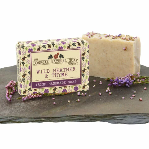 Donegal Natural Soap Wild Heather & Thyme - Image 2