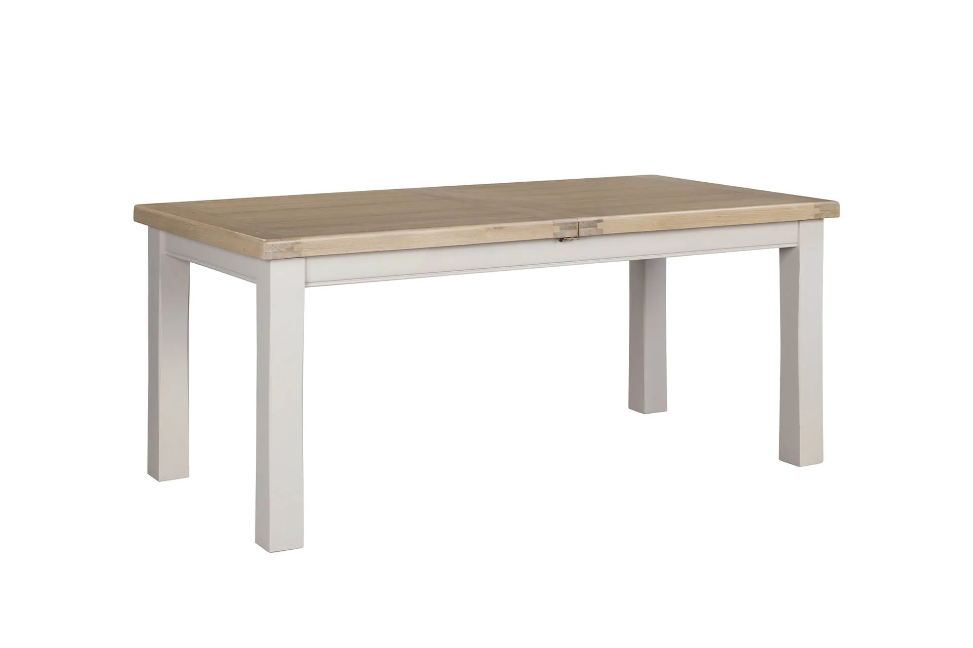 Doune Extendable Dining Table Taupe 1.4 m - Image 2