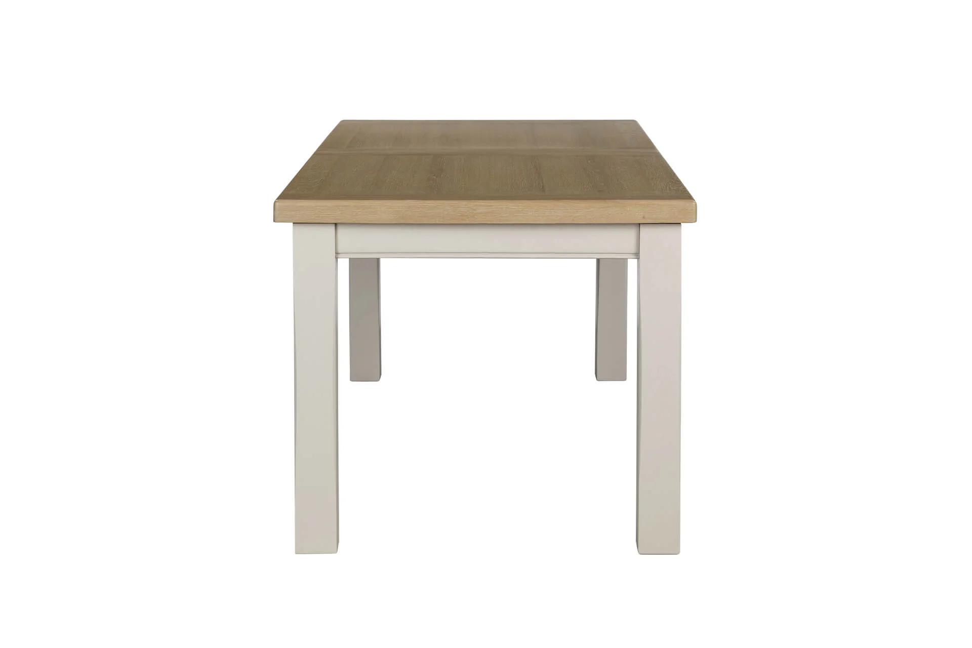 Doune Extendable Dining Table Taupe 1.4 m - Image 6